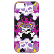FILLE DE GOTH COQUE iPhone 5