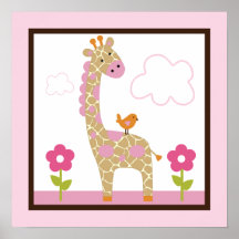 Fille de jungle/art de mur d'affiche/impression de