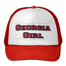 Fille de la Géorgie Casquettes De Camionneur