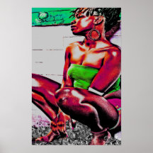 FILLE DE LA HAVANE, LIZ LOZ POSTERS