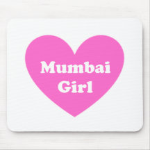 Fille de Mumbai Tapis De Souris