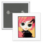 Fille de Neko, sucrerie, broche de bouton de goupi Pin's