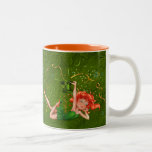 Fille de partie de shamrock tasse à café