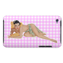 Fille de pin-up coque iPod touch Case-Mate