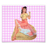 Fille de pin-up photographe