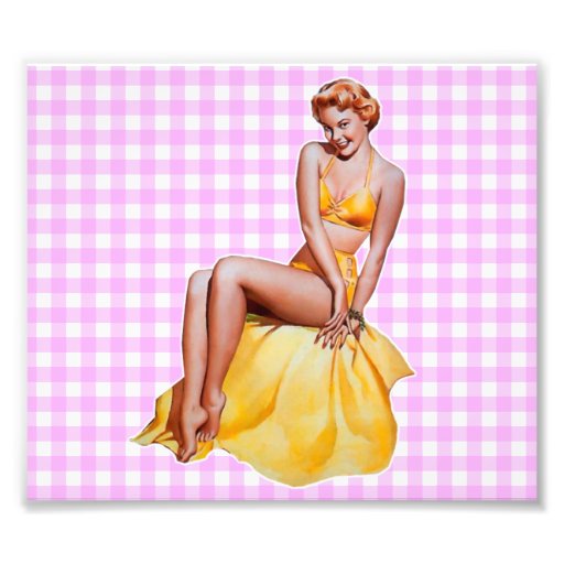 Fille de pin-up photographes