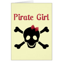 Fille de pirate carte