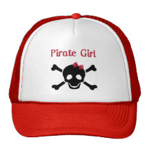 Fille de pirate casquette
