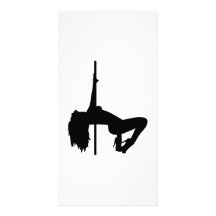 Fille de strip-tease modèle pour photocarte
