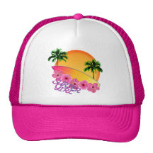 Fille de surfer casquette