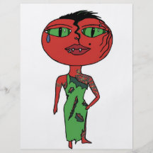 Fille de tomate - Eddie Tract Personnalisé