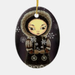 Fille d'Inuit - fée de flocon de neige Décoration De Noël