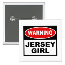 Fille du Jersey Badges Avec Agrafe