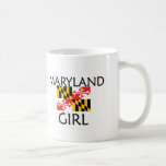 FILLE DU MARYLAND TASSE À CAFÉ