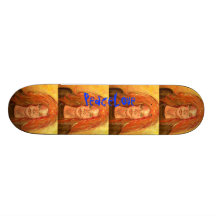 fille hippie PeaceLove Plateau De Skateboard