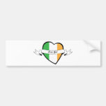 Fille irlandaise adhésifs pour voiture