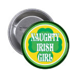 Fille irlandaise vilaine badges
