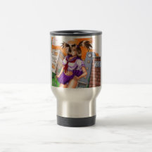 Fille Nikki d'école d'Anime Tasse