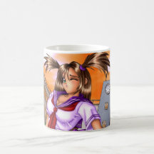 Fille Nikki d'école d'Anime Tasse