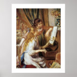 Filles au piano affiches