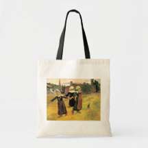 Filles bretonnes dansant Pont-Aven par Paul Gaugui Sacs En Toile