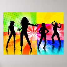 Filles de disco poster