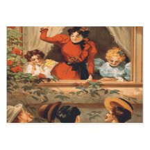 Filles Flirty de PIÈCE EN T Carte De Visite