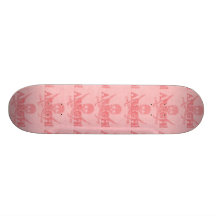 FILLES INTUITIVES ROSES PLANCHE À ROULETTE