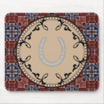 Filligree en fer à cheval du sud-ouest Mousepad Tapis De Souris