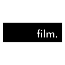 film modèles de cartes de visite