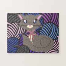 Fils brumeux de Toon Kitty ! Puzzle