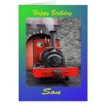 Fils de joyeux anniversaire carte de vœux