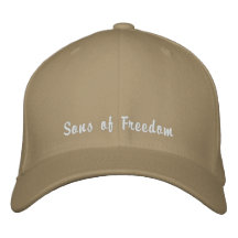 Fils de la liberté chapeaux brodés