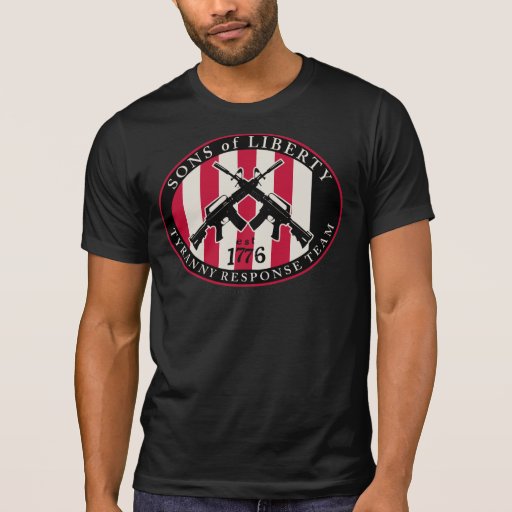 Fils de T-shirt de réponse de tyrannie de liberté