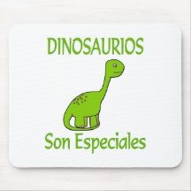 Fils Especiales de Dinosaurios Tapis De Souris