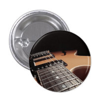 Fin de guitare électrique - Brown vintage Badges Avec Agrafe