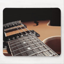Fin de guitare électrique - Brown vintage Tapis De Souris
