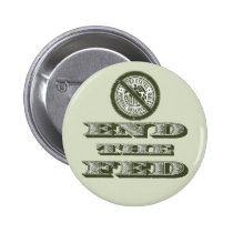 Finissez le libertaire de Fed Federal Reserve badges publicitaires