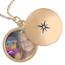 Finition d'or polie par pendentif rond fait sur co