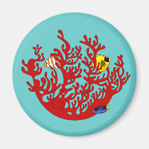 FishandCoral2 Aimant