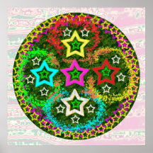 FIVESTARS dans le JARDIN D'AGRÉMENT Posters