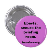 Fixez le bouton de pièce de briefing badges avec agrafe