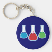 Flacons de la Science Porte-clef