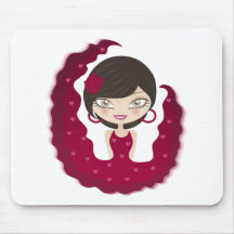 flamenco tapis de souris