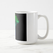 Flamme d'arc-en-ciel tasse à café