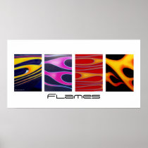 Flammes posters