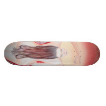 Flammes de conseil de désir planches à roulettes customisées