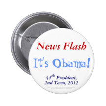 Flash d'informations c'est président le 2ème terme pin's avec agrafe
