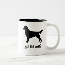 Flatcoat obtenu mug à café