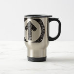Flèche de cercle mug